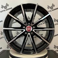 4 CERCHI IN LEGA FIAT 500X CROMA da 18"