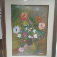 quadro vaso con fiori