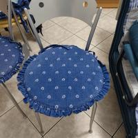 2 sedie in metallo per la casa e giardino 