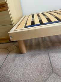 Rete a doghe singola reclinabile – 190 x 80 cm