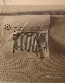 Lettino Bimbi sponda laterale scorrevole