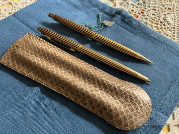 Completo penna biro + matita OMAS vintage nuovo