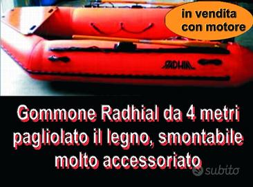 Gommone Radhial da 4 metri con motore