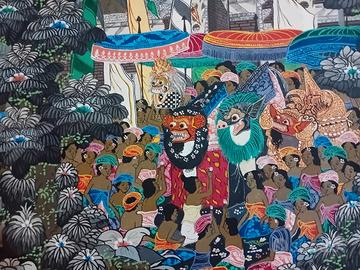 Pittura Balinese Tradizionale