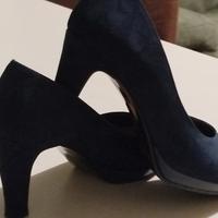 scarpe décolleté blu