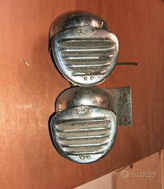 Coppia clacson per auto d'epoca Hella