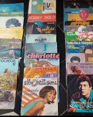 Lotto 45 giri italiani