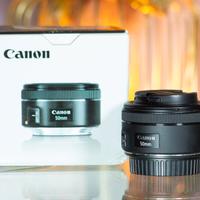 Canon EF 50mm F/1.8 STM + Scatola