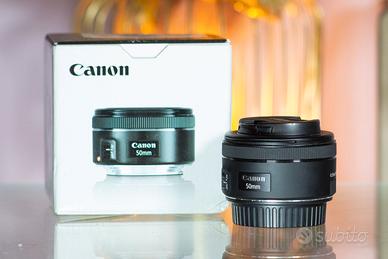Canon EF 50mm F/1.8 STM + Scatola