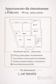 Appartamento da ristrutturare a Policoro centro