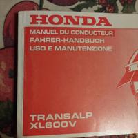Libretto uso e manutenzione Transalp 600