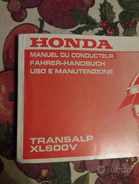 Libretto uso e manutenzione Transalp 600