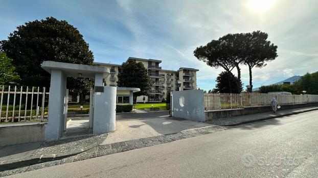 In parco, trilocale in buono stato