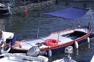 Gozzo genovese in legno