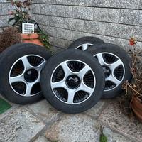 Cerchi Fiat 500/500e con gomme estive 15