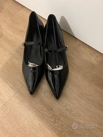 Mary jane in vernice nera n40 Nuove