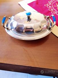 Porta cioccolatini in acciaiof inox