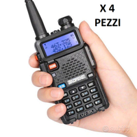 X 4 RADIO RICETRASMITTENTE BAOFENG UV-5R NUOVE