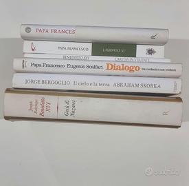 Lotto 6 libri Papi: Francesco e Benedetto XVI