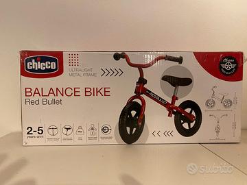 balance bike chicco red bullet
