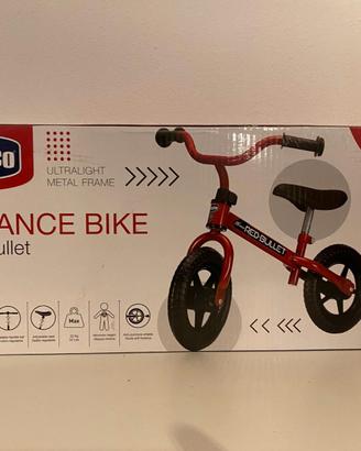 balance bike chicco red bullet