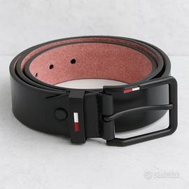 Cintura uomo nera 120 cm elegante nuova