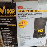 Avvitatore aria compressa  Vigor Nuovo 17 pezzi 