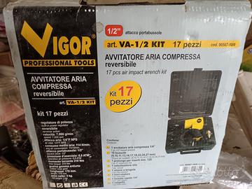 Avvitatore aria compressa  Vigor Nuovo 17 pezzi 