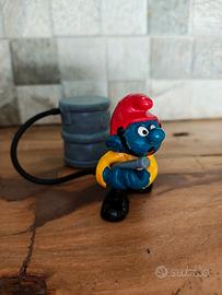 puffo Smurfs pompiere peyo schleich vintage 