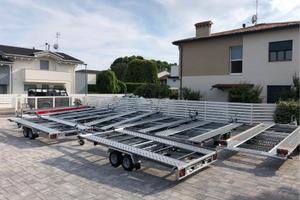 Rimorchio trasporto auto/cose basculante 27/30Q