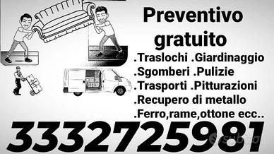 Sgomberi Trasporti Traslochi