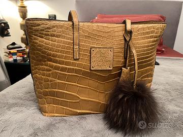 Borsa tote vero coccodrillo 45x35