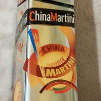 Scatoletta latta vintage con orologio,ChinaMartini