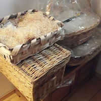 Ceste in vimini per NATALE