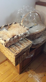 Ceste in vimini per NATALE