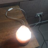 DUE Lampade di sale dell’Himalaya ENTRAMBE 15 euro