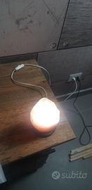 DUE Lampade di sale dell’Himalaya ENTRAMBE 15 euro