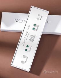 Set Orecchini 5 Paia – Confezione compresa