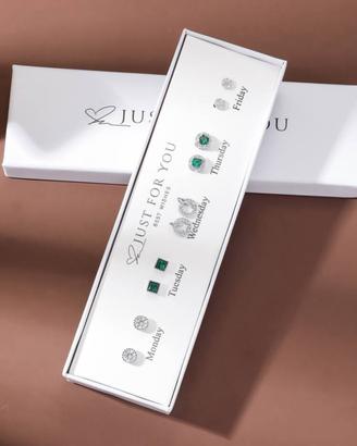Set Orecchini 5 Paia – Confezione compresa