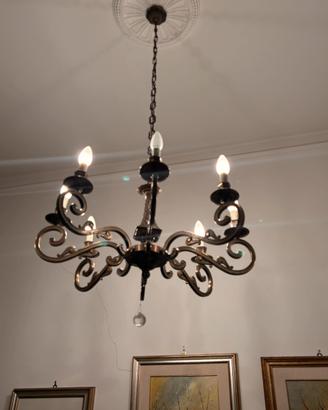 Lampadario classico a 8 luci