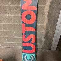 Burton Custom 58 snowboard flying V