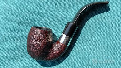 pipa bent billiard savinelli silver