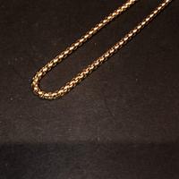 Collana placcata in oro accio inox inossidabile