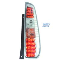 FANALI FORD FIESTA 02-08 LED FONDO CROMATO