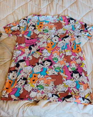 T-shirt The Flintstones X Zara edition, Tg XXL 