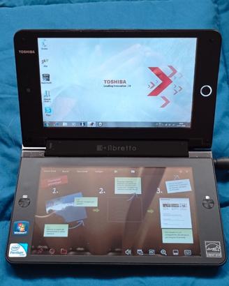 Toshiba libretto w100 notebook