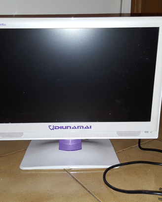 Televisore e monitor diunamai da 19" con digitale