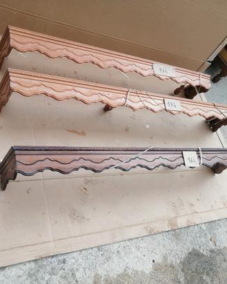 supporti per tende in legno