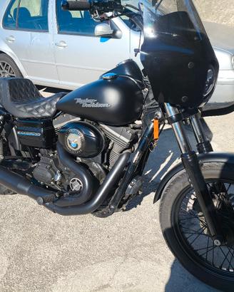 Harley dyna street bob club style