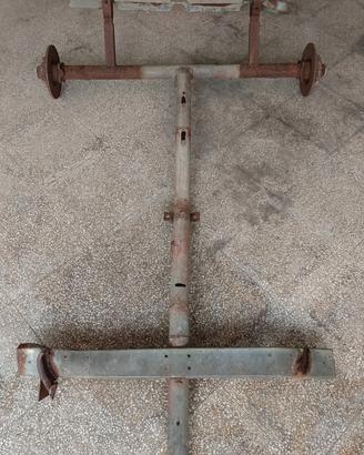 Telaio carrello rimorchio